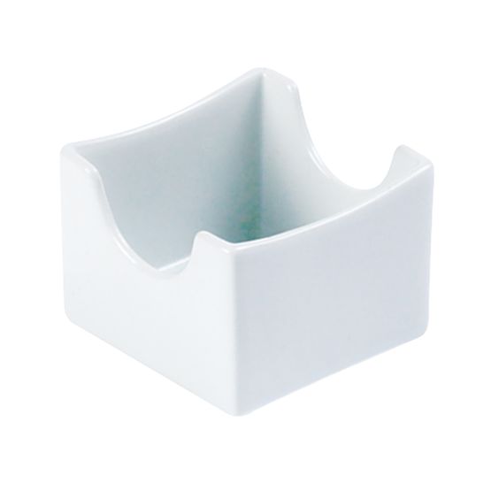 Porcelite 221389 Sachet Holder 7 x 7 x 5.5cm / 2.75" x 2.75" x 2"