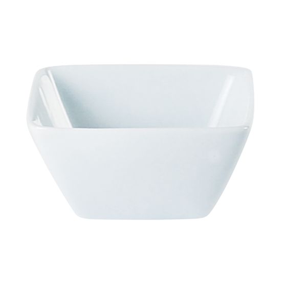 Porcelite 222339 Tall Square Bowl 10cm / 4" 26cl / 9oz