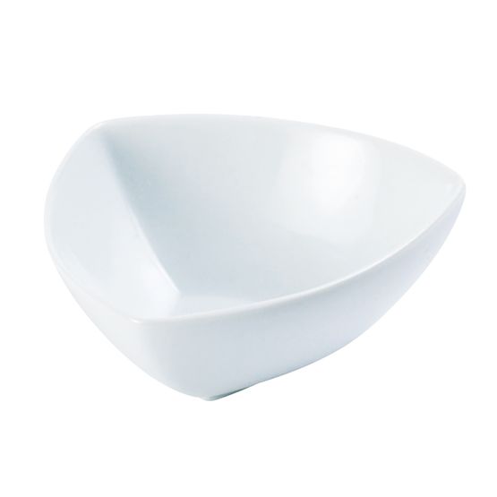 Porcelite 221427 Triangular Bowl 12.5cm / 5" 28cl / 10oz