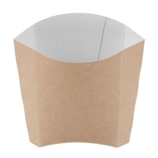Colpac Compostable Medium Kraft Chip Cartons - 10129
