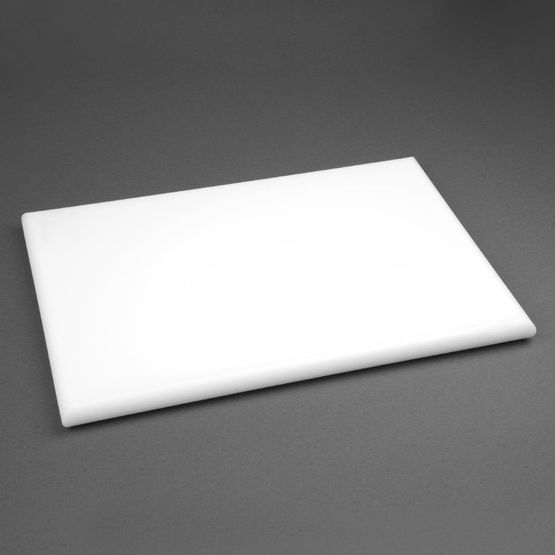 Hygiplas Extra Thick High Density White Chopping Board