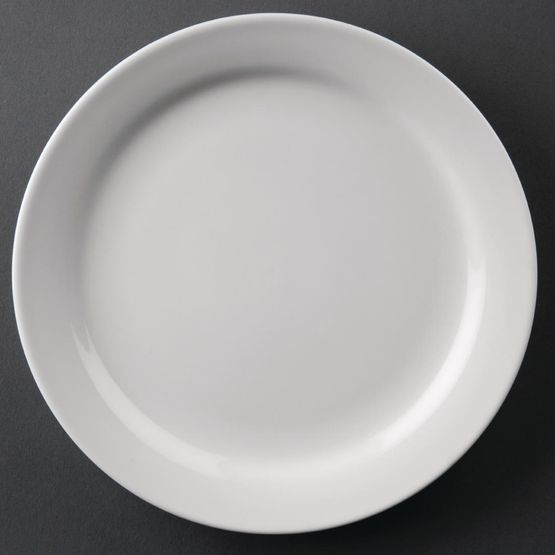 Olympia Athena Narrow Rimmed Plates 165mm/6 1/2"