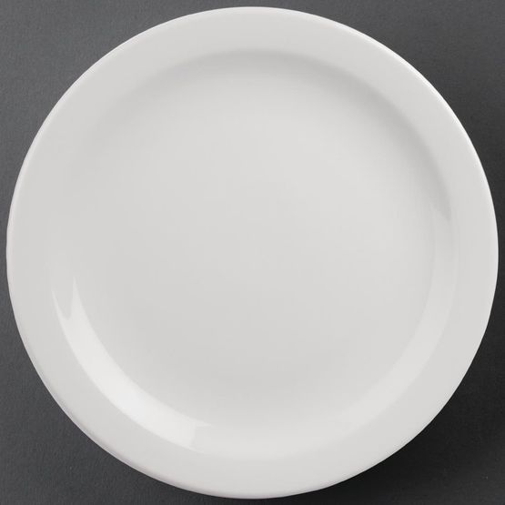 Olympia Athena Narrow Rimmed Plates 284mm/11 1/4