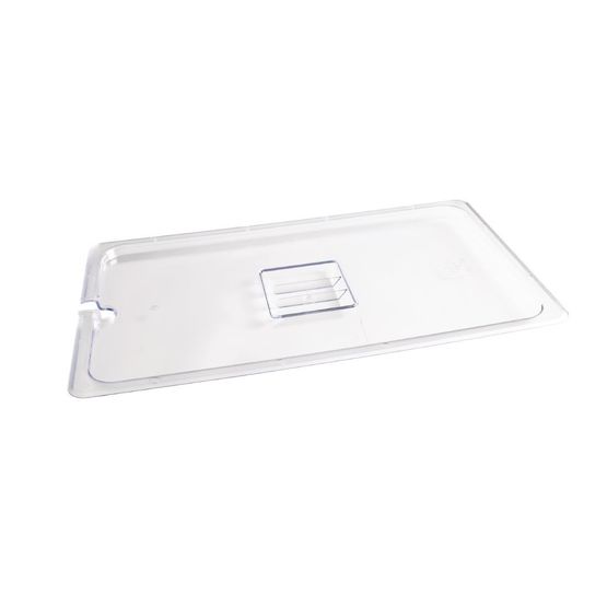 Vogue Polycarbonate 1/1 Gastronorm Lid Notched