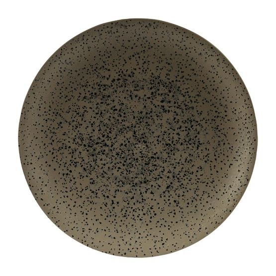 Churchill Menu Shades Caldera Coupe Plates Flint Grey 270mm