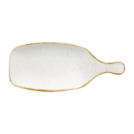Churchill Stonecast Handled Paddles Barley White 284mm