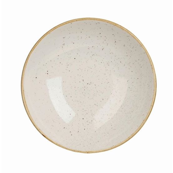 Churchill Stonecast Round Coupe Bowl Barley White 200mm