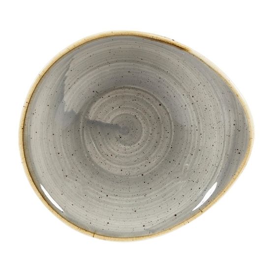 Churchill Stonecast Round Dishes Peppercorn Grey 160mm