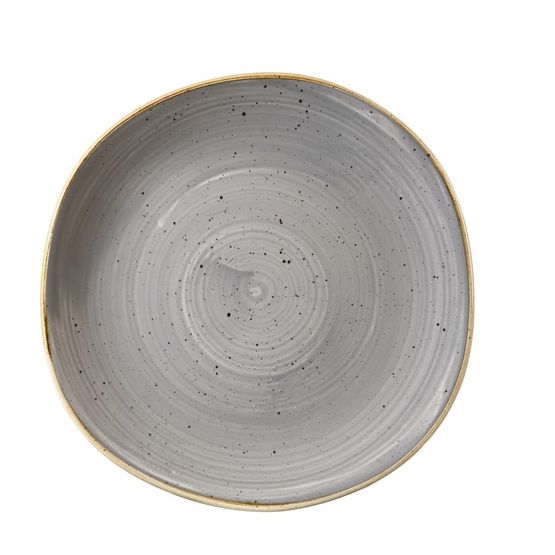 Churchill Stonecast Round Plate Peppercorn Grey 264mm