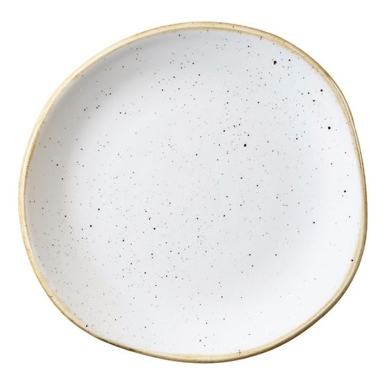 Churchill Stonecast Round Plates Barley White 186mm