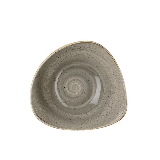 Churchill Stonecast Round Bowl Peppercorn Grey 250mm