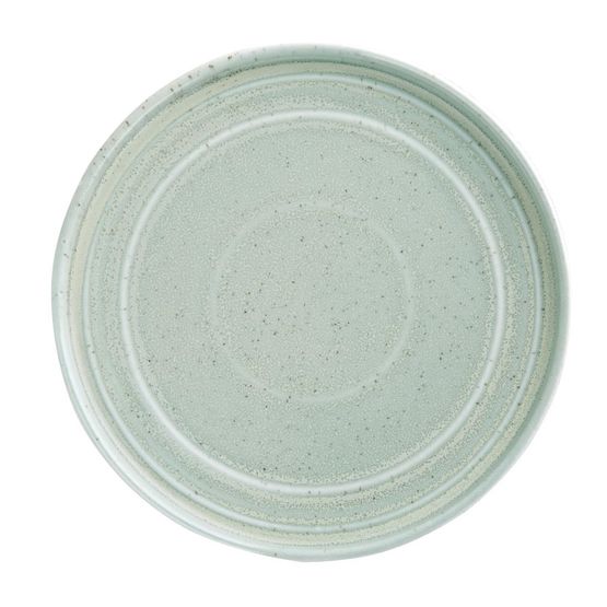 Olympia Cavolo Flat Round Plates Spring Green 220mm