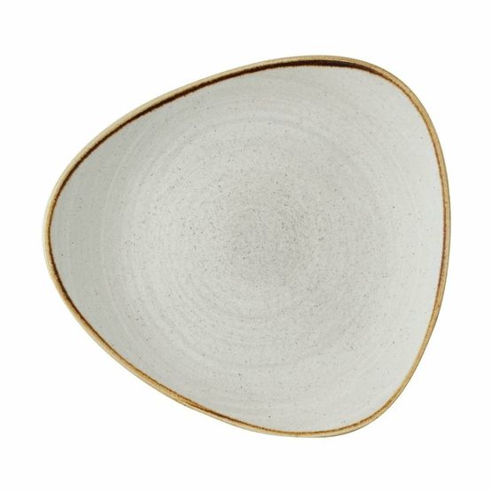 Churchill Stonecast Raw Lotus Plates Grey 254mm