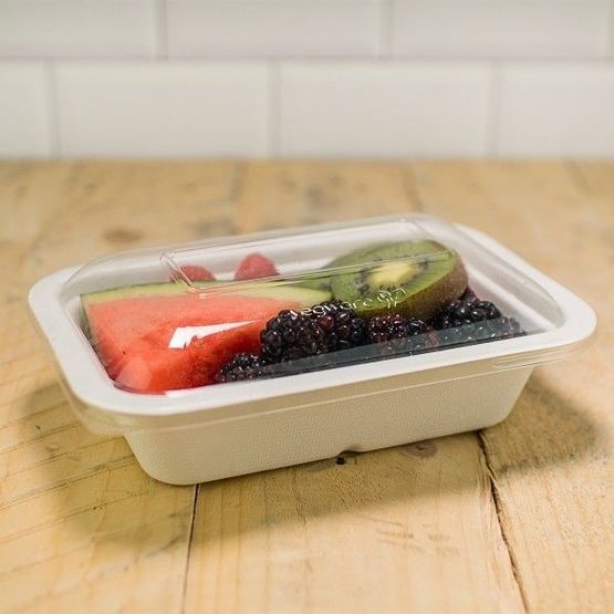 Vegware V3-GLC Size 3 PLA Gourmet Lid