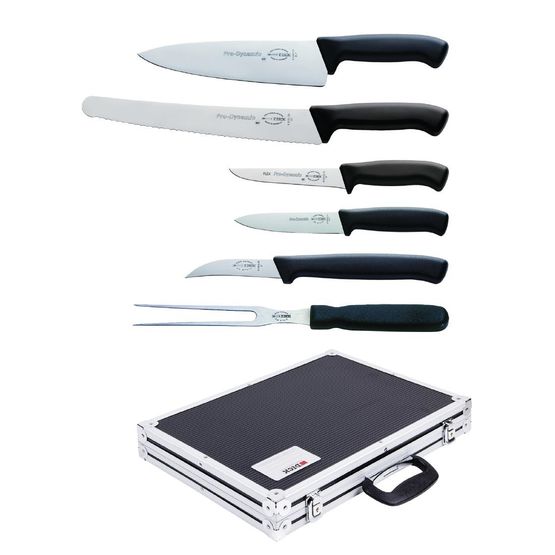 Dick 6-Piece Magnetic Knife Case Set &amp; Case