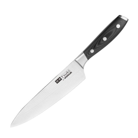 Vogue Tsuki Series 7 Chef Knife Black 19.8cm