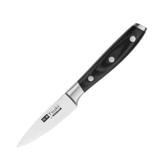 Vogue Tsuki Series 7 Paring Knife Black 8.4cm