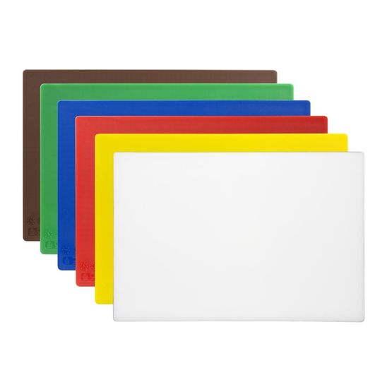 Hygiplas Low Density Chopping Board Set 450x300x10mm