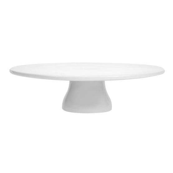 Porcelain Pedestal Cake Stand