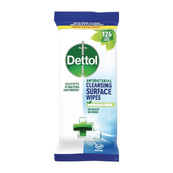 Dettol Antibacterial Surface Cleaning Wipes