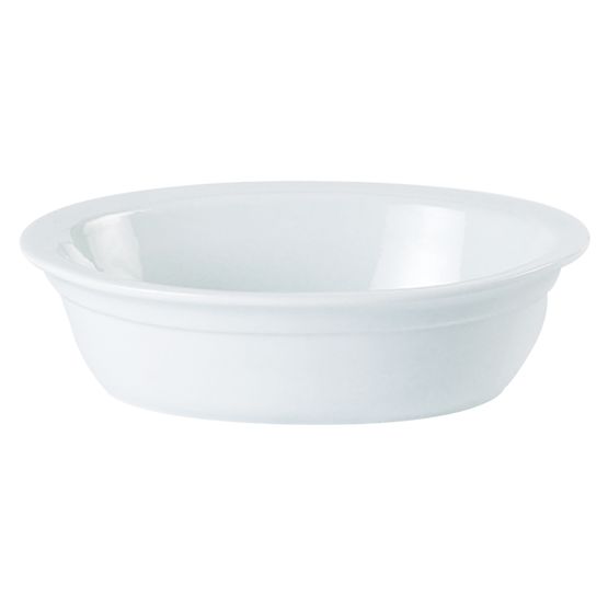 Porcelite Lipped Oval Pie Dish 18cm / 7" 35.5cl / 12.5oz