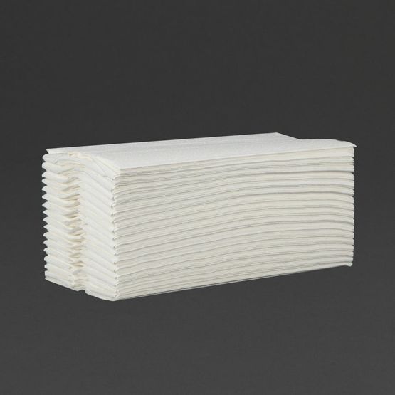 Jantex C Fold Paper Hand Towels White 2-Ply