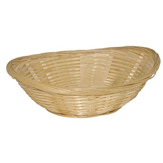 Olympia Wicker Oval Bread Basket