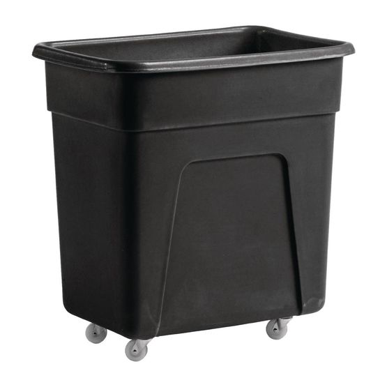 Black Polythene Bottle Trolley
