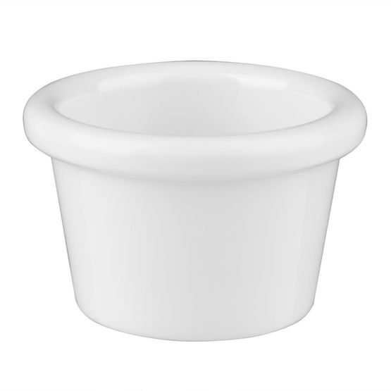 Olympia Kristallon Melamine Plain Ramekins White 63mm
