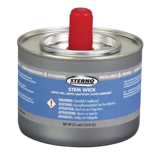 Sterno Stem Wick Liquid Chafing Fuel With Wick 6 Hour