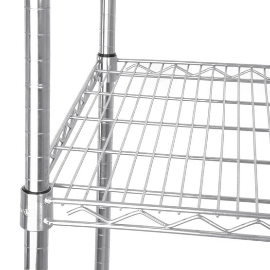 Vogue 4 Tier Wire Shelving Kit 460mm