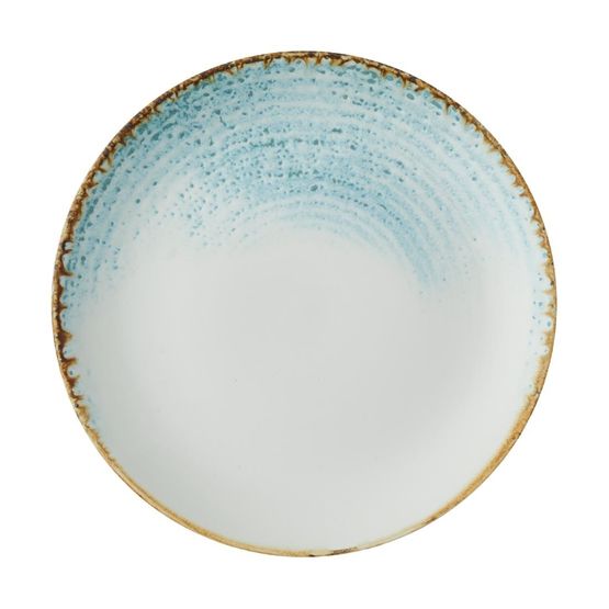 Churchill Homespun Accents Aquamarine Evolve Coupe Plates 165mm
