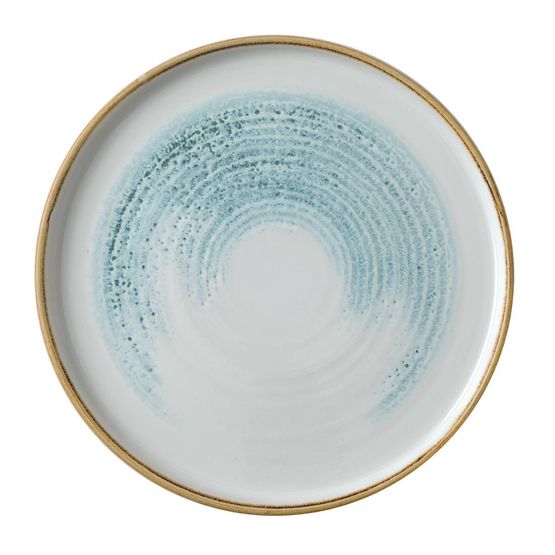 Churchill Homespun Accents Aquamarine Walled Plate 260mm