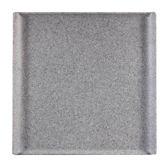Churchill Melamine Square Trays Granite 303mm