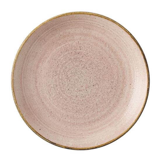 Churchill Stonecast Raw Terracotta Evolve Coupe Plate 165mm