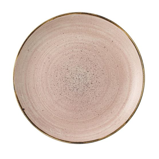 Churchill Stonecast Raw Terracotta Evolve Coupe Plate 220mm