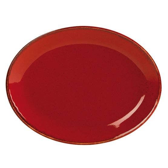 Seasons By Porcelite Magma Oval Plate 30cm / 12"