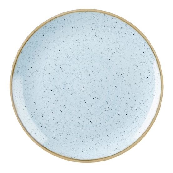 Churchill Stonecast Round Coupe Plate Duck Egg Blue 165mm