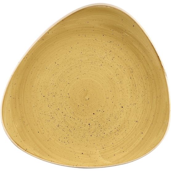 Churchill Stonecast Triangular Plate Mustard 265mm