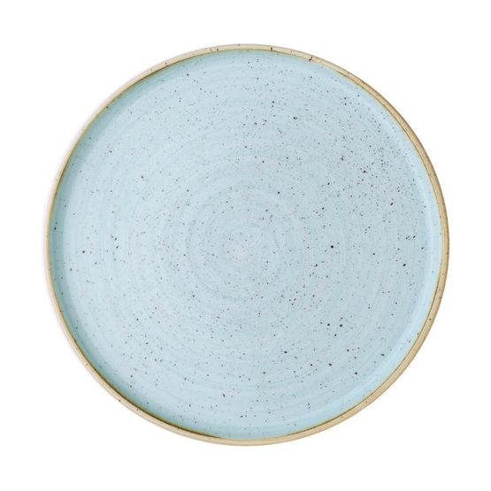 Churchill Stonecast Walled Plates Duck Egg 260mm