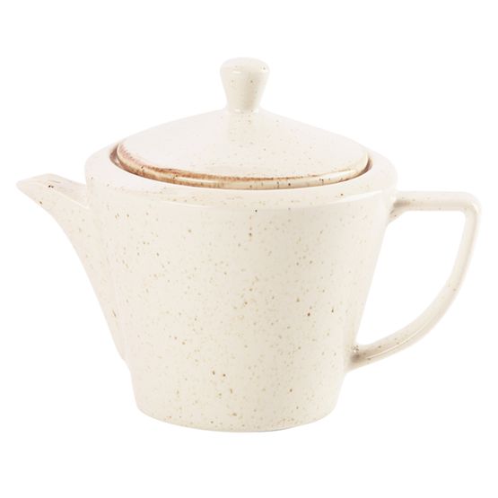 Seasons By Porcelite Oatmeal Conic Tea Pot 50cl / 18oz