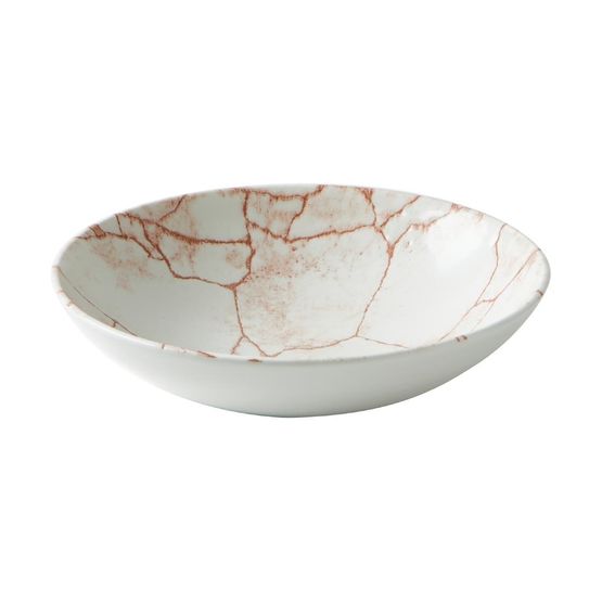Churchill Studio Prints Kintsugi Evolve Coupe Bowls Coral 184mm