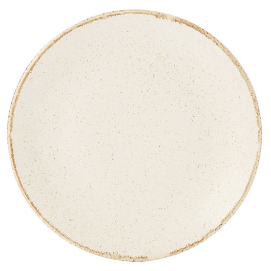 Seasons By Porcelite Oatmeal Coupe Plate 28cm / 11"