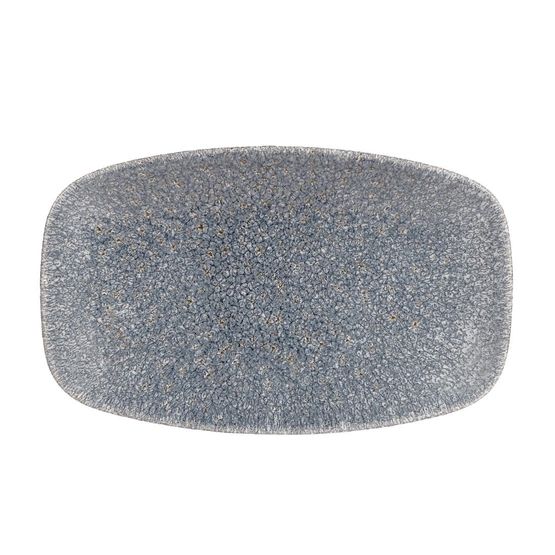 Churchill Studio Prints Raku Rectangular Plates Topaz Blue 200mm