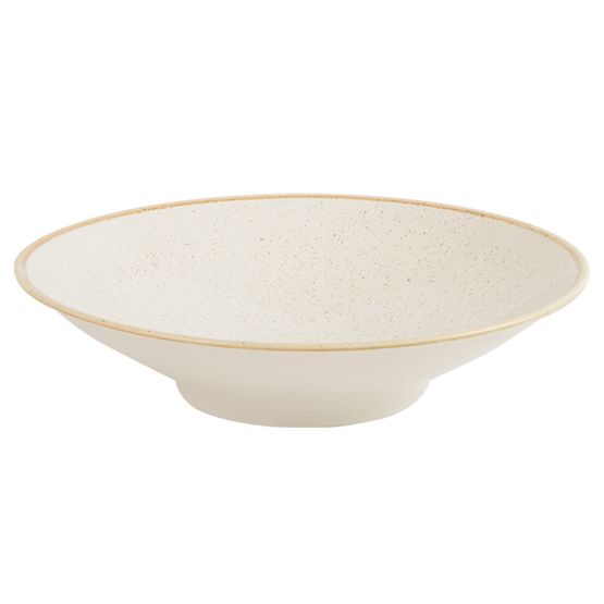 Seasons By Porcelite Oatmeal Footed Bowl 26cm