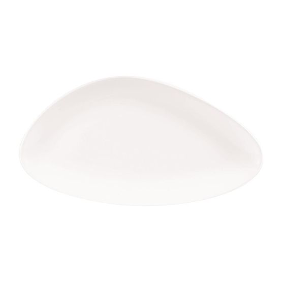 Churchill Lotus Triangular Plates White 350mm