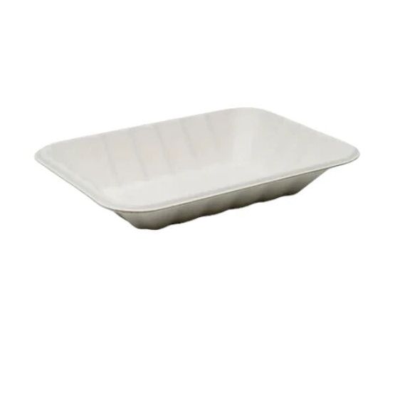 Standard Chip Tray Bagasse 166x125x30mm