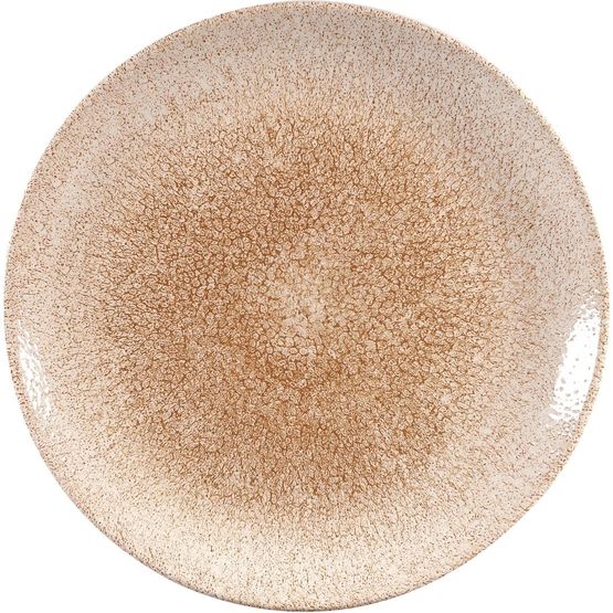 Churchill Studio Prints Raku Coupe Bowl Garnet Orange 248mm