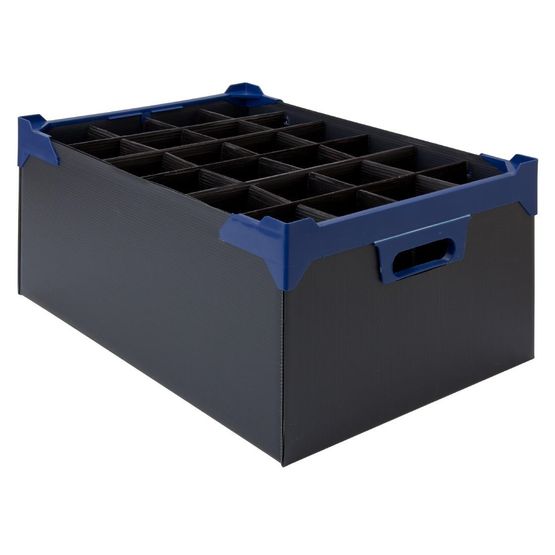 Beaumont Wine Glass Carry Box 500x345x200mm