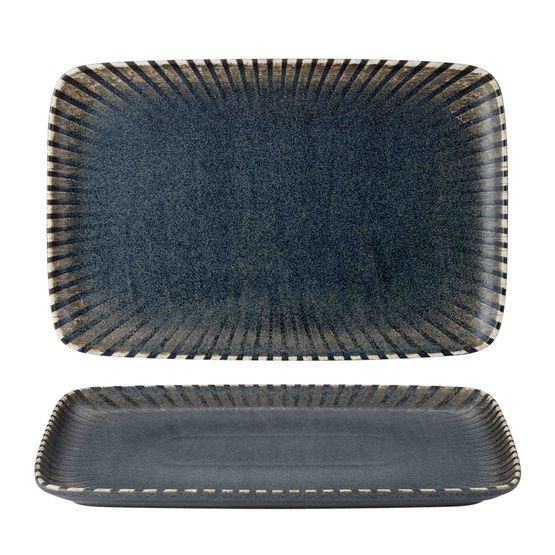 Academy Fusion 47151631 Flint Rectangular Platter 27 x 20cm / 10.5″ x 7.75″